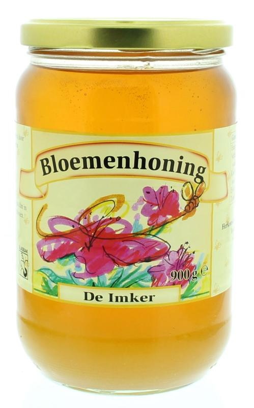 De Imker De Imker Bloemenhoning vloeibaar (900 gr)