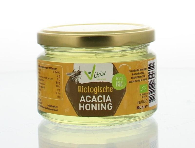 Vitiv Acacia honing bio (300 gram)
