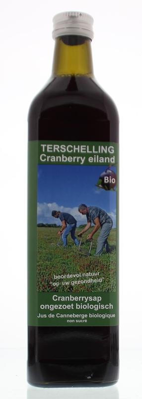 Terschellinger Terschellinger Cranberrysap ongezoet bio (750 ml)