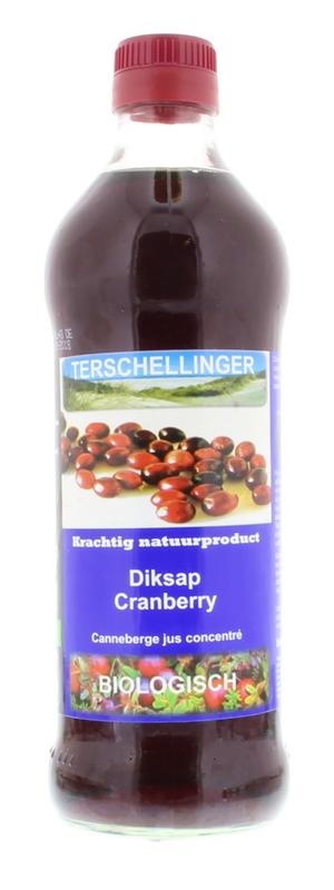 Terschellinger Terschellinger Cranberry diksap bio (500 ml)