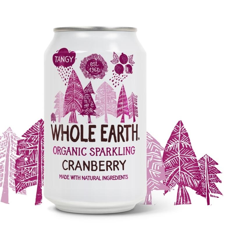 Whole Earth Whole Earth Mountain cranberry bio (330 ml)