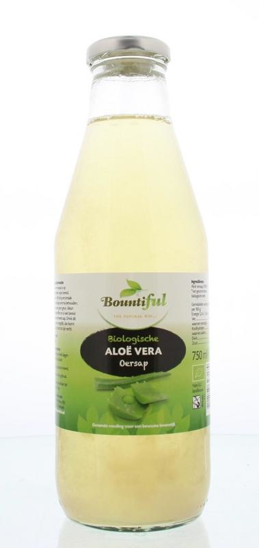 Bountiful Bountiful Aloe vera oersap bio (750 ml)