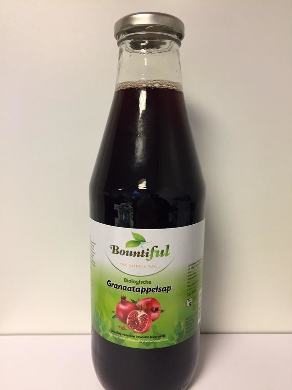 Bountiful Bountiful Granaatappelsap bio (750 ml)