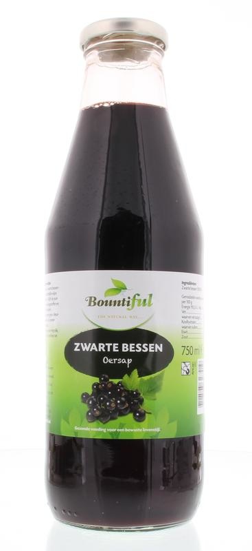 Bountiful Bountiful Zwarte bessensap (750 ml)