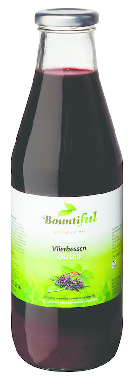 Bountiful Bountiful Vlierbessen oersap (750 ml)