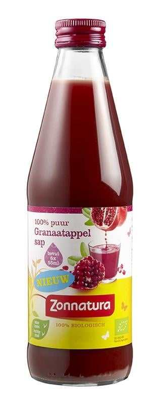 Zonnatura Zonnatura Granaatappelsap puur bio (330 ml)