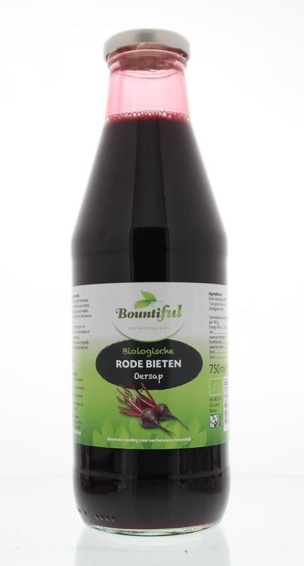 Bountiful Bountiful Rode bietensap bio (750 ml)