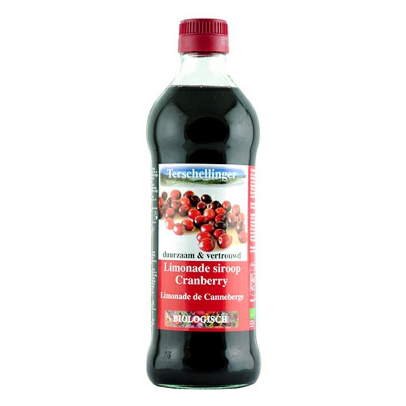 Terschellinger Terschellinger Cranberry siroop bio (500 ml)