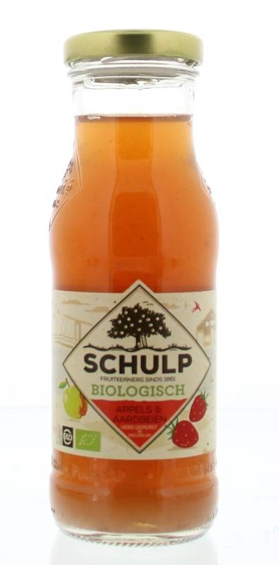 Schulp Schulp Appel & aardbeisap bio (200 ml)