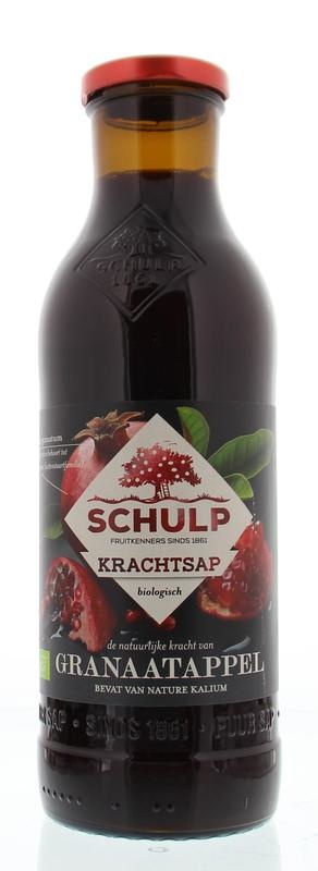 Schulp Schulp Krachtsap Granaatappel puur bio (750 ml)