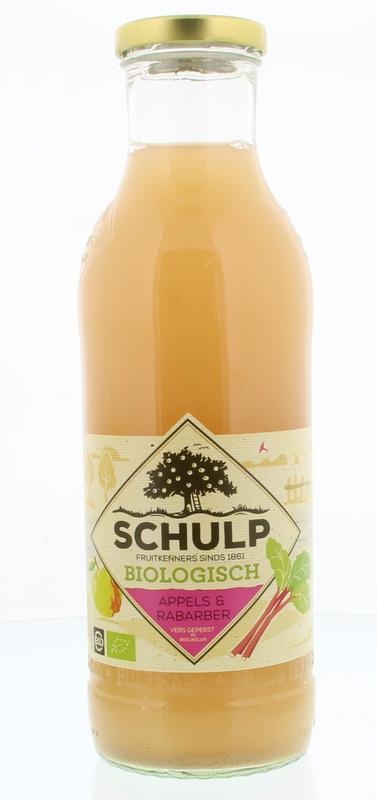 Schulp Schulp Appel & rabarbersap bio (750 ml)