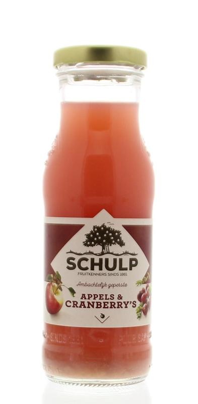 Schulp Schulp Appel & cranberry sap (200 ml)