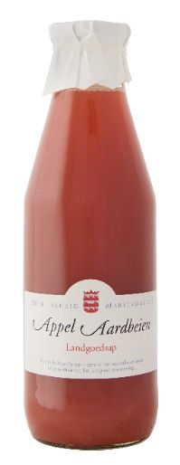 Appel aardbeiensap bio