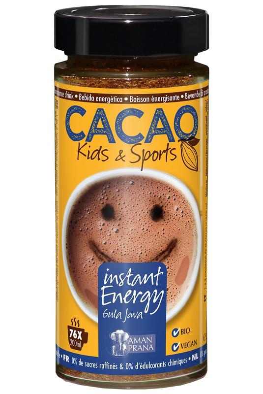 Amanprana Amanprana Cacao kids & sport bio (230 gr)