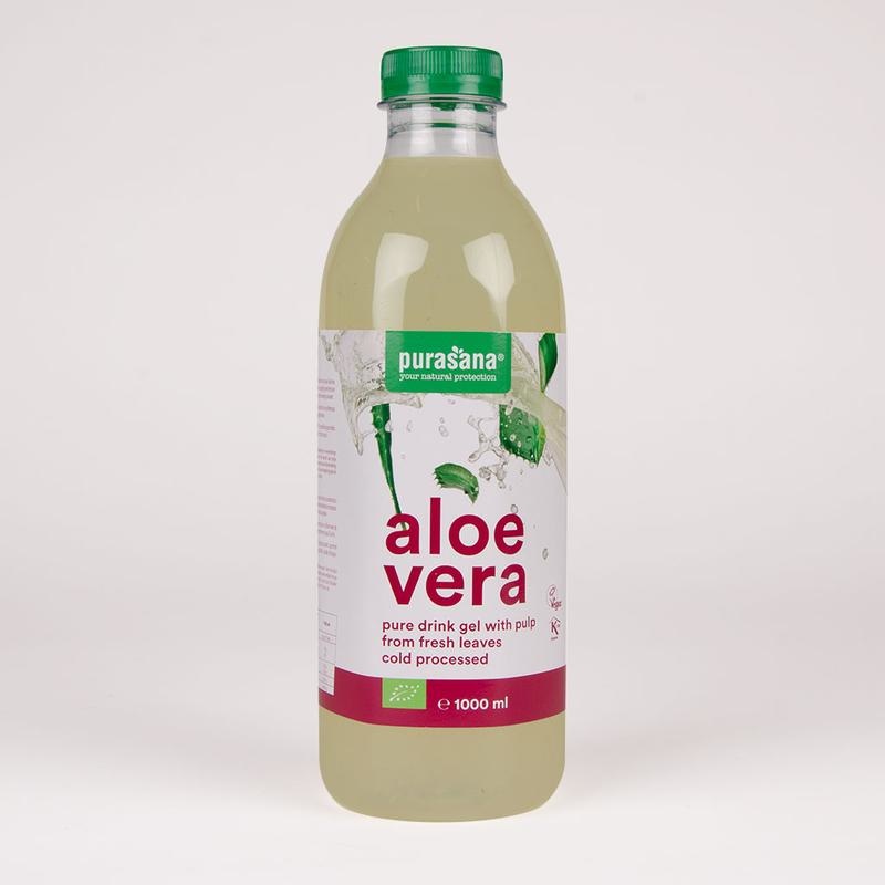 Purasana Purasana Aloe vera drink gel vegan bio (1 ltr)