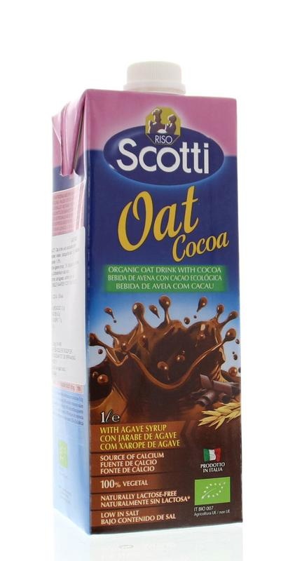 Riso Scotti Riso Scotti Oat drink cocoa bio (1 ltr)