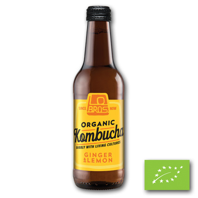 Lo Bros Lo Bros Kombucha ginger & lemon bio (330 ml)