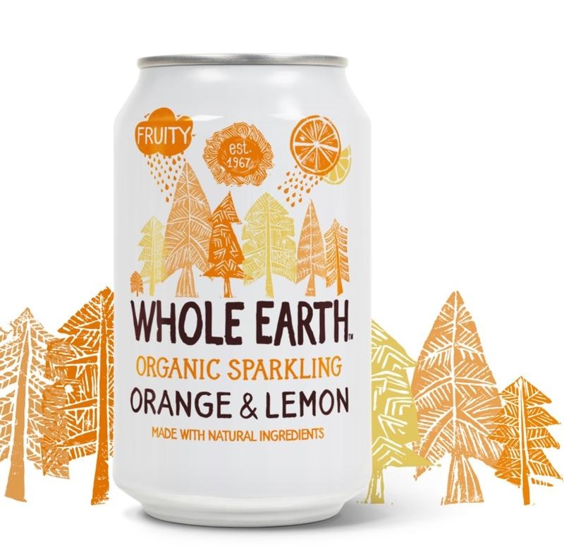 Whole Earth Whole Earth Sparkling orange/lemon bio (330 ml)