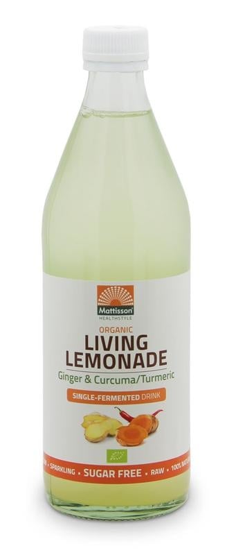 Mattisson Mattisson Living lemonade ginger & curcuma bio (500 ml)