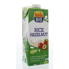 Isola Bio Rijstdrank hazelnoot bio (1 ltr)