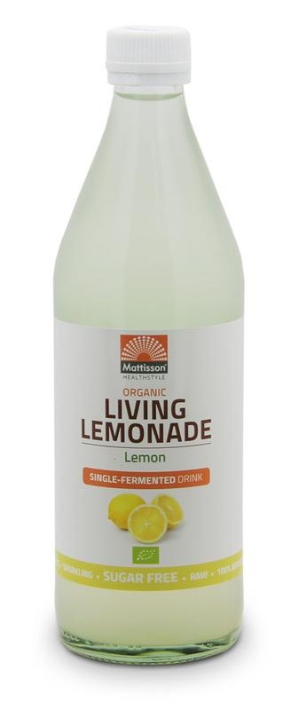 Mattisson Mattisson Living Lemonade lemon bio (500 ml)