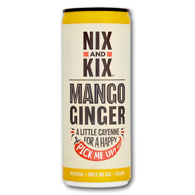 Nix & Kix Nix & Kix Mango ginger blikje (250 ml)