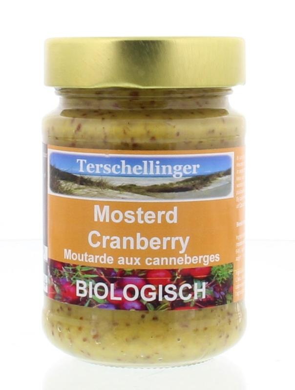 Terschellinger Terschellinger Mosterd cranberry bio (200 gr)