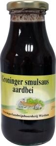 Groninger Smulsaus aardbeien (250 ml)