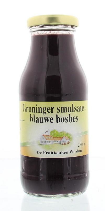 Groninger Smulsaus bosbessen (250 ml)