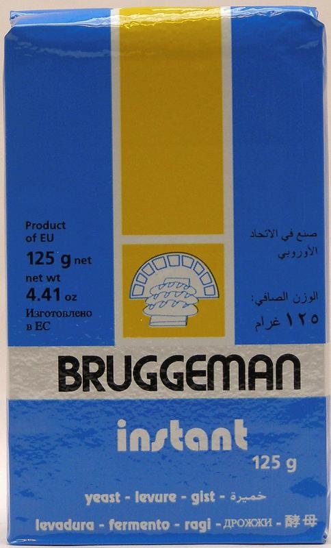 Bruggeman Bruggeman Instant gist (125 gr)