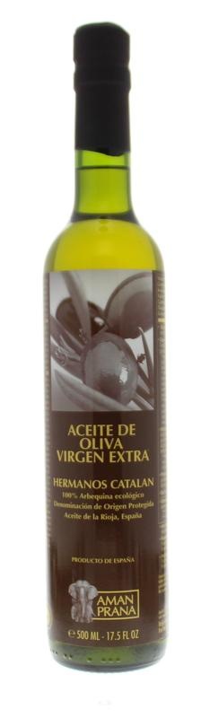 Amanprana Amanprana Hermanos Catalan extra vierge olijfolie bio (500 ml)