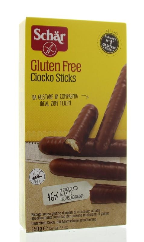 Dr Schar Dr Schar Ciocko sticks (150 gr)