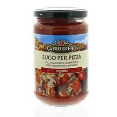 Bioidea Pizzasaus champignons bio (300 gr)