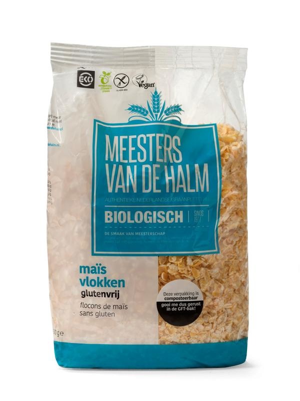 De Halm De Halm Maisvlokken bio (500 gr)