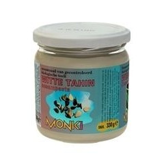 Monki Witte tahin zonder zout eko bio (330 gr)