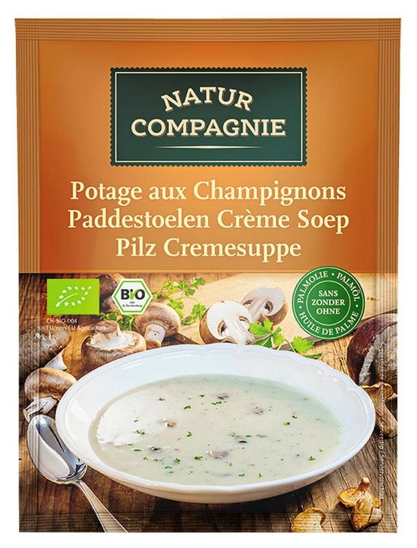 Natur Compagnie Natur Compagnie Paddestoel cremesoep bio (40 gr)