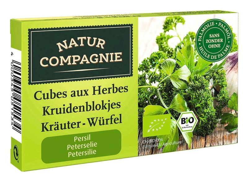 Natur Compagnie Natur Compagnie Peterselie kruidenblokjes bio (80 gr)