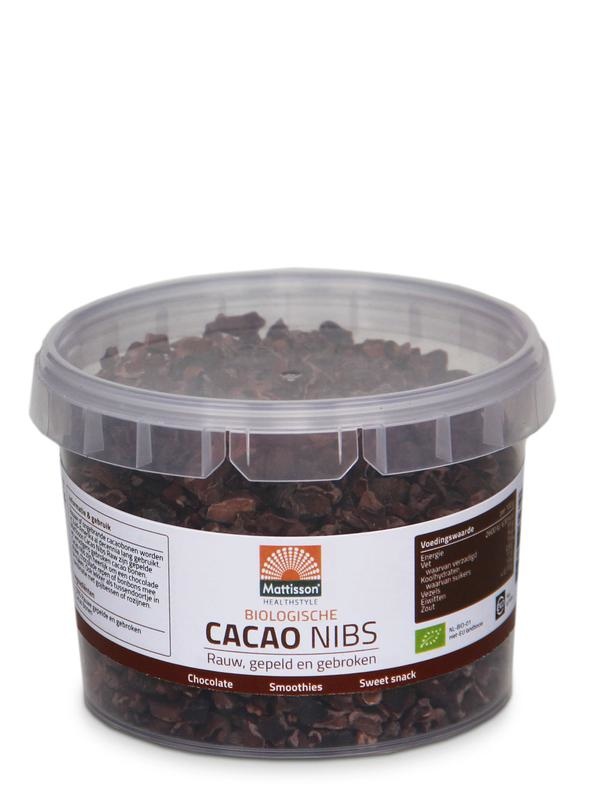 Mattisson Mattisson Cacao nibs raw bio (150 gr)