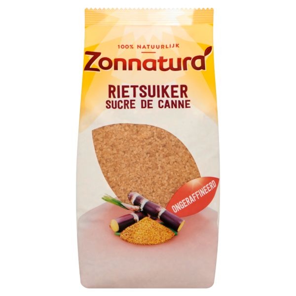 Zonnatura Zonnatura Rietsuiker ruw (750 gr)