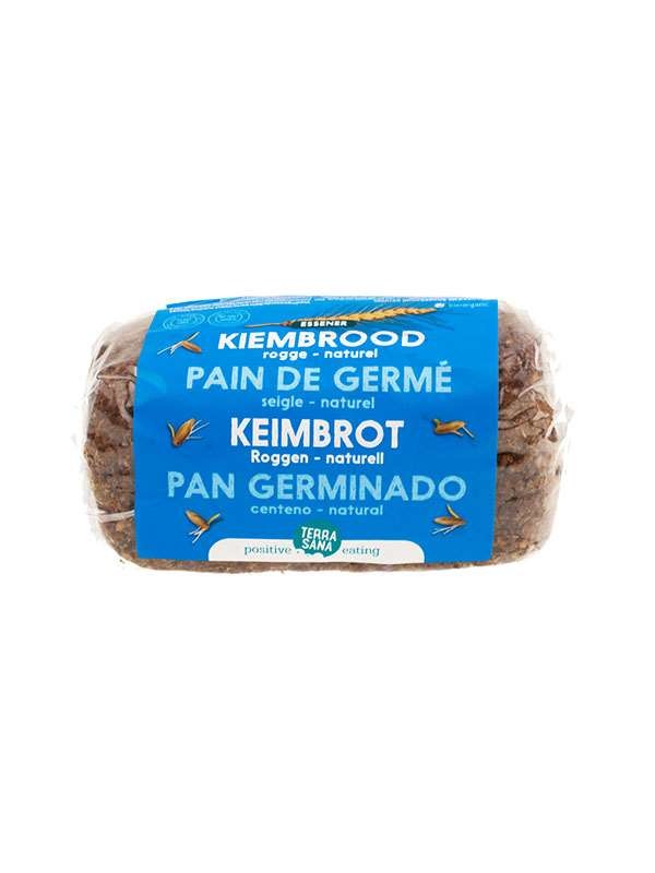 Terrasana Terrasana Roggebrood gekiemd bio (400 gr)