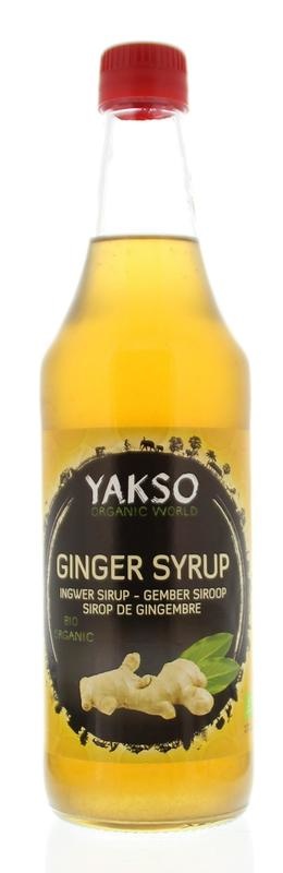 Yakso Yakso Gember stroop bio (480 ml)