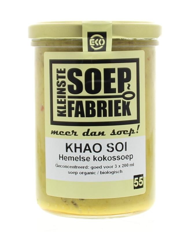 Kleinstesoepfabr Kleinstesoepfabr Khao Soi hemelse soep bio (400 ml)