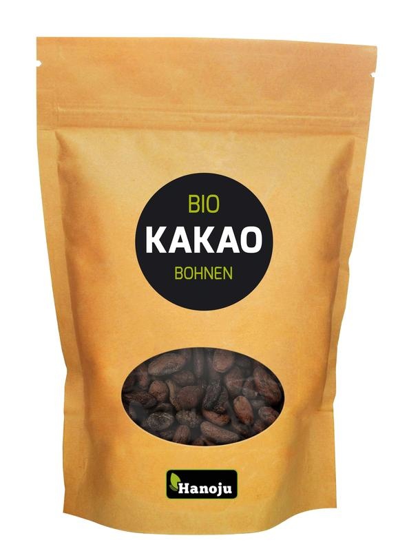 Hanoju Hanoju Cacao bonen bio (1 Kilogr)