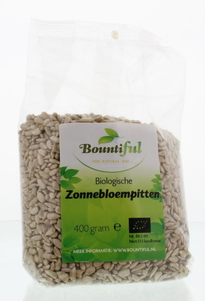 Bountiful Bountiful Zonnebloemenpitten bio (400 gr)