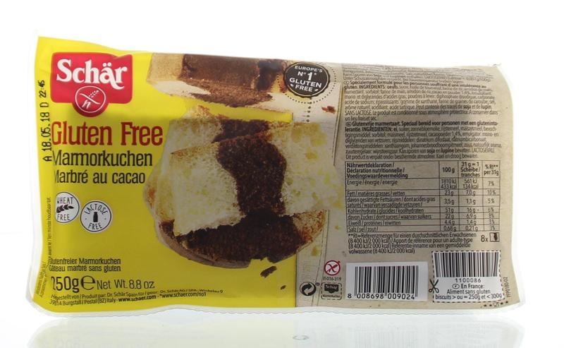 Dr Schar Dr Schar Marmorkuchen marmercake (250 gr)