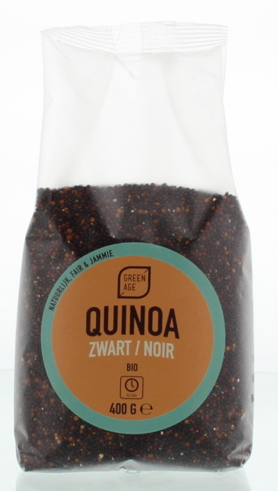 Greenage Greenage Quinoa zwart bio (400 gr)