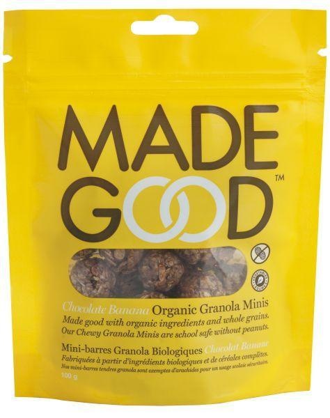 Made Good Granola minis chocolate banana bio (100 Gram) Made Good Granola minis chocolate banana bio (100 Gram)