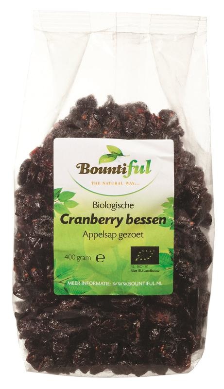 Bountiful Bountiful Cranberry bessen bio (400 gr)