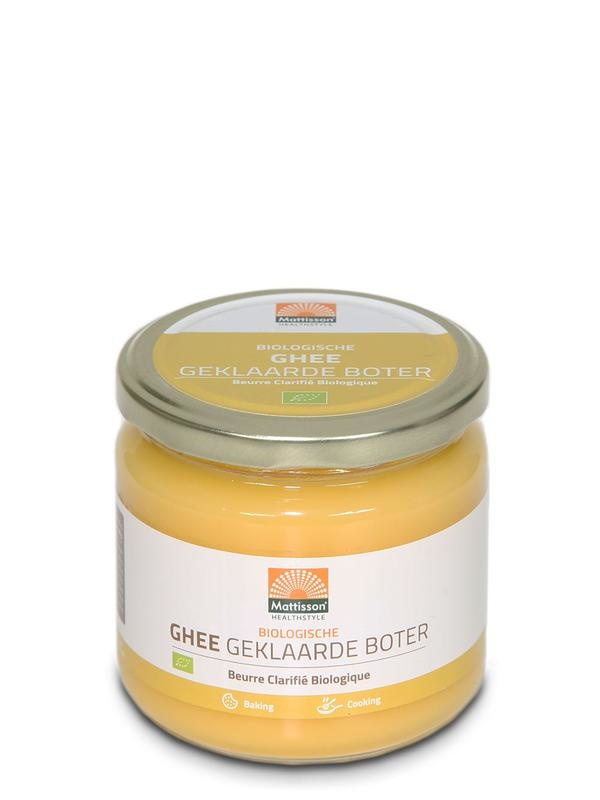 Mattisson Mattisson Ghee geklaarde boter bio (300 gr)