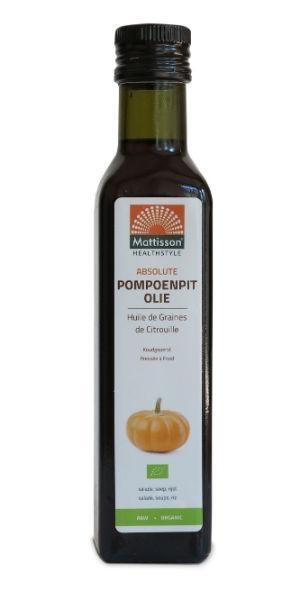 Mattisson Mattisson Absolute pompoenpitolie raw bio (250 ml)